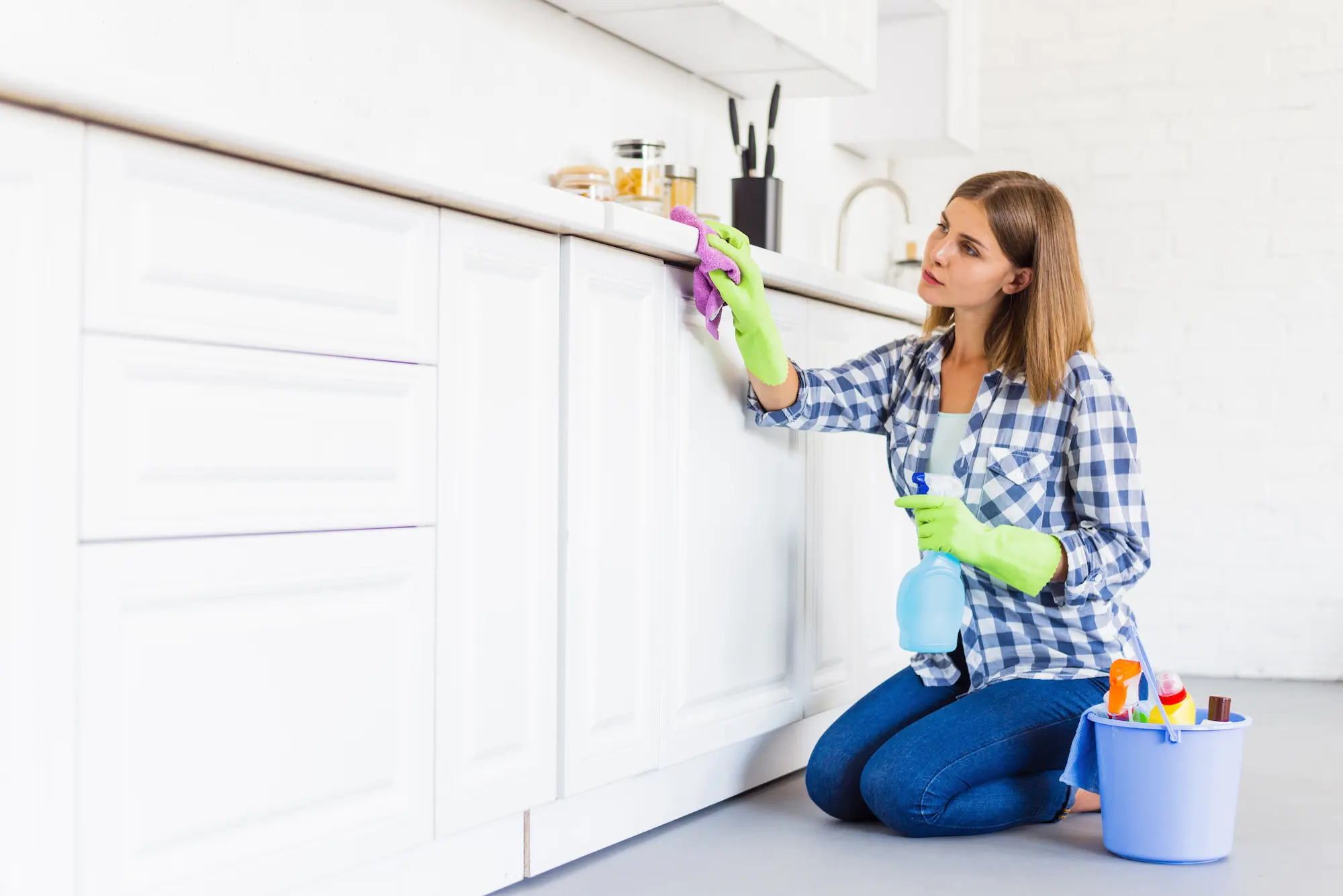 young-woman-cleaning-the-house House Cleaning