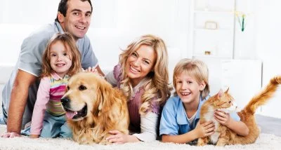 san-antonio-homeowners-guide-carpet-care San Antonio family satisfied with carpet cleaning in San Antonio